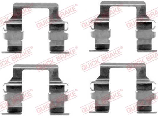 Accessory Kit, disc brake pad